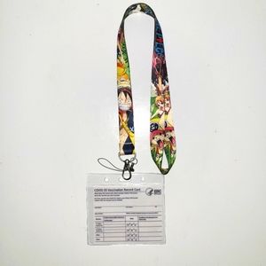 Anime One Piece Lanyard & Vaccine Card Holder